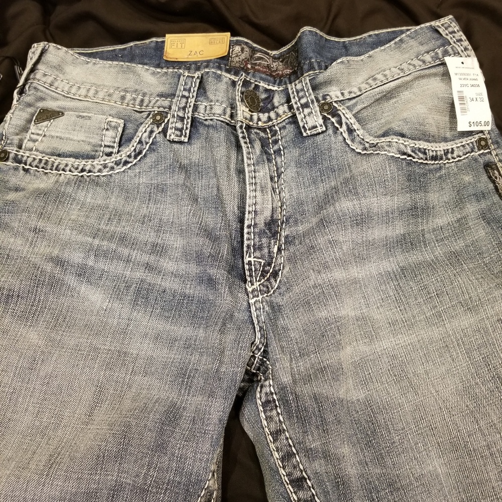 NWT Silver Jeans 34/32